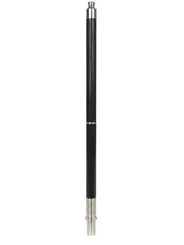 Мундштук для кальяна Khmara Carbon Advaned (нержавеющая сталь + карбон) 39 см
