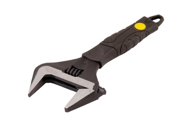 Ключ розвідний MasterTool GM 200 мм, 0-38 мм з обрезиненою ручкою, Cr-V (Арт.: 76-0322)