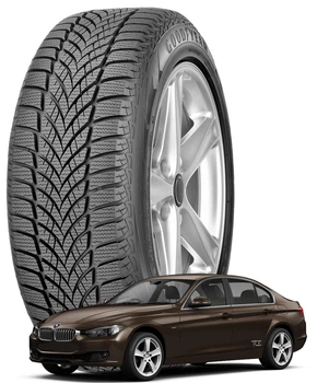 GoodYear UltraGrip Ice 2 205/60 R16 96T XL - Шины Bmw 3 (F30, F31, F80) 2012 - 2018