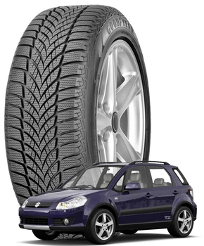 GoodYear UltraGrip Ice 2 205/60 R16 96T XL - Шины Suzuki SX4 I, II 2006 -
