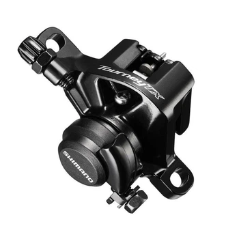 Тормоз дисковый SHIMANO BR-TX805 Tourney TX передний с колодками и адаптером 160