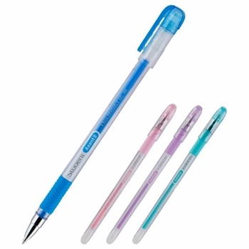 Ручка гелевая Axent Student пиши-стирай AG1071-02-A синяя