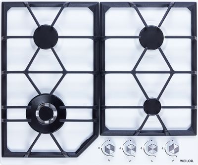 Варильна поверхня газова WEILOR GM W604 WH