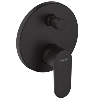 Смеситель для душа Hansgrohe Vernis Blend однорычажный, черный матовый (71466670)