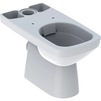 Унітаз підлоговий Geberit Selnova Square 500.152.01.1 Rimfree без бачка та сидіння