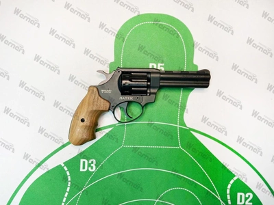 Револьвер під патрон Флобера Safari Walnut RF-441 cal. 4 мм, рукоять з масиву американського горіха