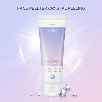 Пилинг-скатка для проблемной и жирной кожи Scinic Crystal Peeling Face Peelter 80ml