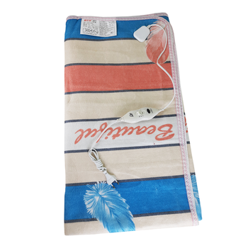 Простынь электрическая с сумкой Electric Blanket 150х120см (цветные полосы)