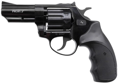 Револьвер под патрон Флобера Zbroia Profi 3 черный пластик
