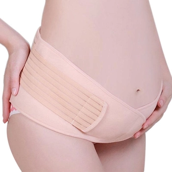 Бандаж для вагітних та післяпологовий DSBN3 бежевий, розмір L