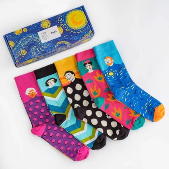 Набір з 5 пар шкарпеток в подарунковій коробці Dodo Socks - Art 42-43