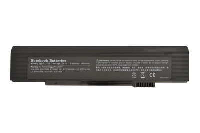 Акумулятор для ноутбука Acer SQU-405 TravelMate C200 11.1V Black 4400mAh OEM