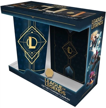 Подарунковий набір Abystyle League of Legends - Hextech Logo Pack (ABYPCK215)