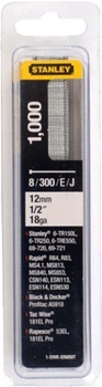 Скобы Stanley J 12 мм 1000 шт. (1-SWK-BN050T)