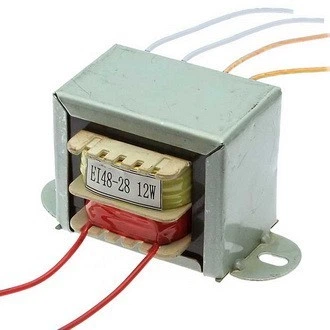 Трансформатор понижающий 50Гц серии EI48*28 220v 2х12v 12W