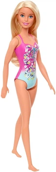 Лялька Barbie Doll Blonde Wearing Swimsuit бдондинка в купальнику (GHW37) (B0814CDH9H)