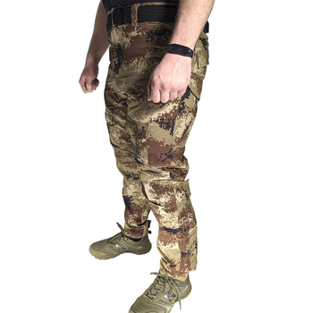 Штани тактичні Lesko B603 Pixel Desert 38 розмір штани чоловічі мілітарі камуфляжні з кишенями (K/OPT2_4257-12590)