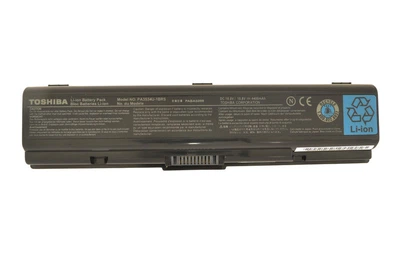Акумулятор для ноутбука Toshiba Satellite A200 A205 A210 A215 A305 A355 L305 L450 L500 L550 L555 M200 PA3534U PA3533U PA3535U PA3682U PA3727U 10.8V 4400mAh 48Wh оригінал
