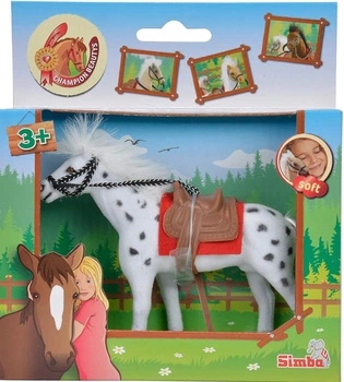 Фигурка Лошадка Simba 11 см 4325612 пятнистая