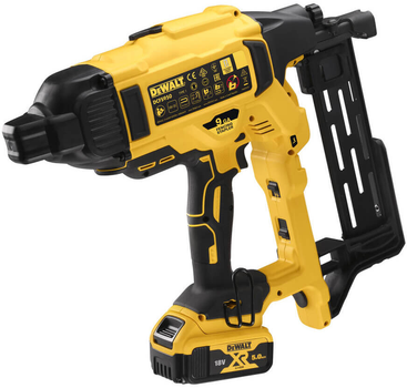 Степлер скобозабивной аккумуляторный бесщеточный DeWalt 18В XR Li-Ion под скобы 40-50 мм 2 аккумулятора (DCFS950P2)