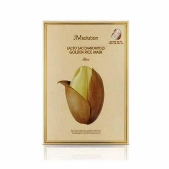 Маска для вирівнювання тону з екстрактом рису JM solution Lacto Saccharomyces