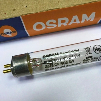 Бактерицидная лампа OSRAM 8 ВТ G5 (безозоновая)