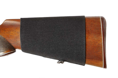 Патронташ на приклад тканина 12 16 калібр A-Line М2 гладкий Черный