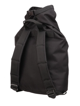 Тактическая транспортная сумка-баул, мешок армейский Melgo на 45 л чорний из Oxford 600 Flat