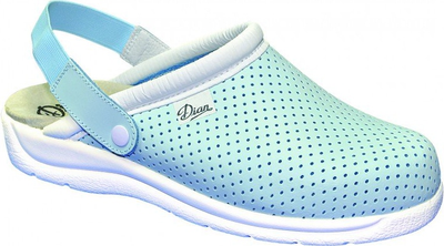 Туфлі медичні жіночі Dian ZUECO MODELO PISA-CP CELESTE 37 Блакитні (38240)