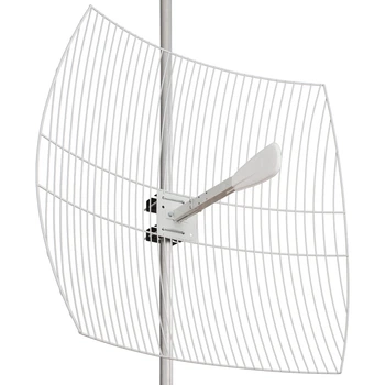 Параболическая 4G LTE MIMO антенна Kroks KNA27-1700/2700 усилением 27 dBi (1700-2700 МГц)
