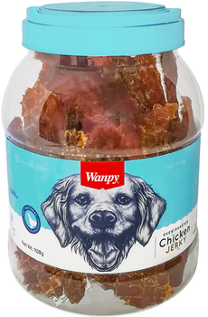 Лакомство для собак Wanpy Chicken Jerky Филе курицы вяленое 908 г (6927749810131)
