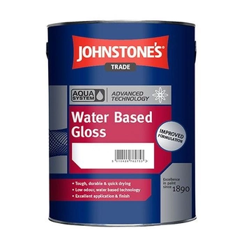 Акриловая эмаль Johnstone's Water Based Gloss 2,5 л Водонепроницаемый водный блеск