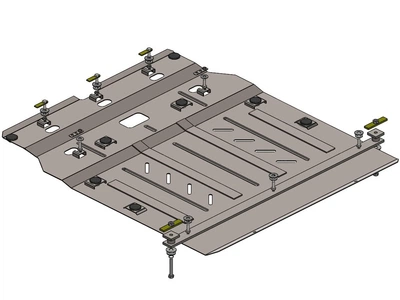 Захист двигуна, КПП Mercedes A-Class W169 A150 2004-2012 Кольчуга
