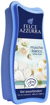 Гелевий освіжувач повітря Felce Azzurra Muschio Bianco (140 г) (8001280032219)