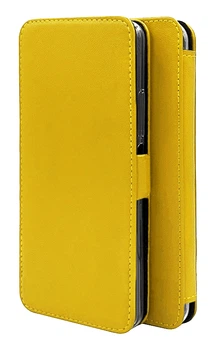 Чохол із натуральної шкіри Logarm Genuine Leather PRO для Samsung Galaxy M53 5G Жовтий