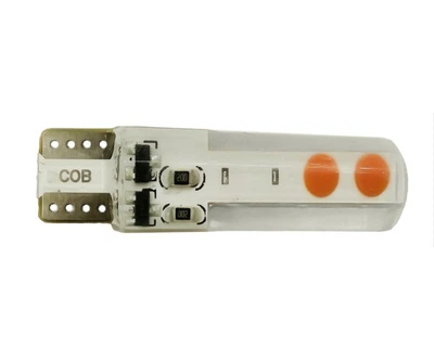 Светодиодная лампа Avolt W5W COB-8SMD Red and Blue стробоскоп 12v (12141)