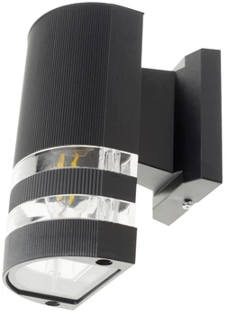 Фасадний світильник Brille AL-134/1 E27 IP65 BK (34-488)