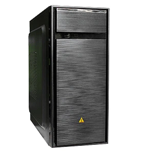 Корпус Golden Field G1B, USB3+card reader, Black, Miditower, ATX P460R, 400W