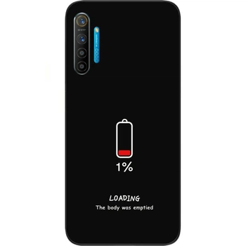 Оригинальный TPU чехол Casemarket для Realme XT с рисунком Зарядка