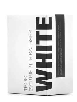 Ореховый уголь для кальяна The WHITE 1 кг (кубик 25 мм, 72 шт в упаковке)