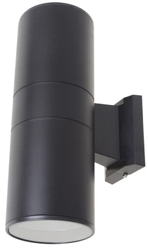Фасадний світильник Brille AL-136/2 E27 IP65 BK (34-493)