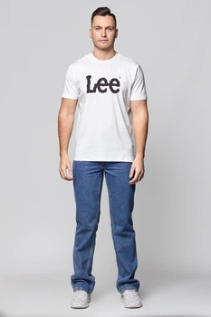Футболка Lee Logo Tee Regular Fit (L65QAI12) Белый XL-00