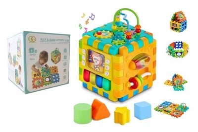 Игровой центр музыка свет коробка 18*18*18 Vtech 3850A