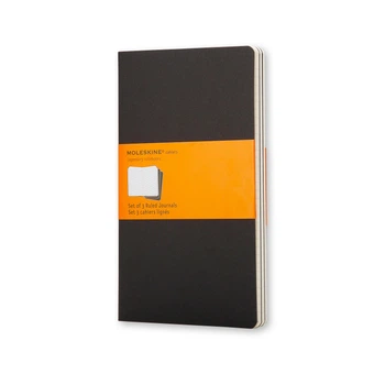 Записник Moleskine Cahier середній / Лінійка Чорний (9788883704956)