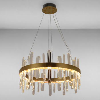 Люстра подвесная LED кольцо Light House LS-17120 BRONZE 600MM бронза