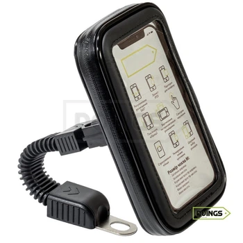 Держатель (холдер) мото для телефона водонепроницаемый - Evolou Flex IP55 - M