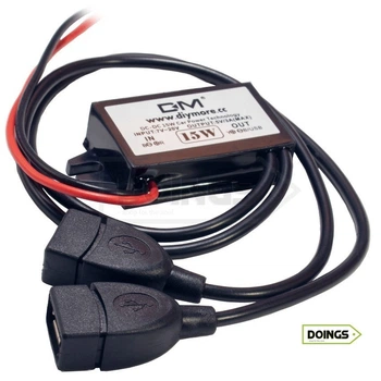 Авто / Мото USB зарядний пристрій Wupp USB, 2,1А