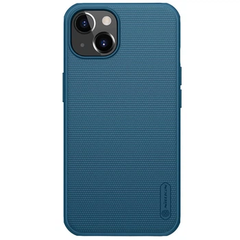 Чехол Nillkin Matte Magnetic Pro для Apple iPhone 15 (6.1") Синий / Blue
