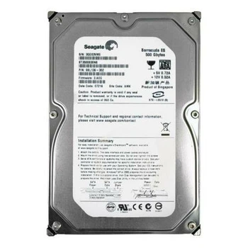 Накопитель HDD SATA 500GB Seagate BarraCuda 7200rpm 8MB (ST3500830NS) Refurbished