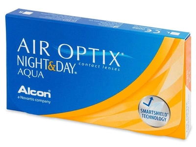 Контактные линзы Alcon Air Optix Night&Day Aqua -4.50 3 шт. 8.6